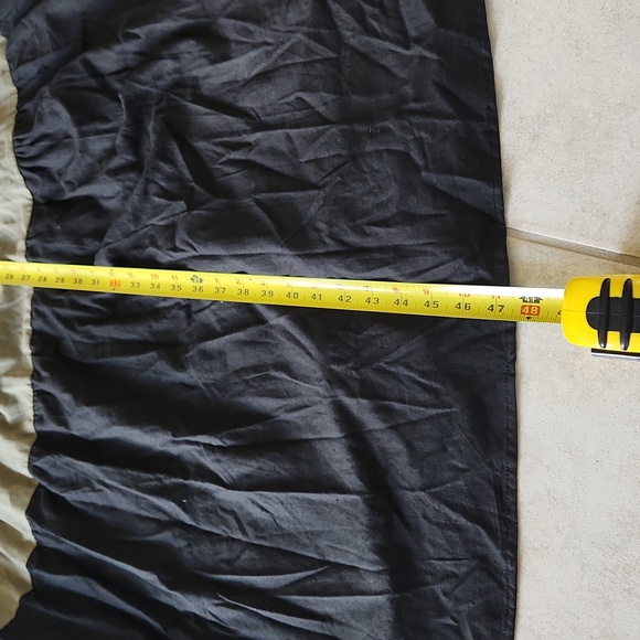 NWT ❗️ wishing waves olive green and black long dress small size - Picture 14 of 15